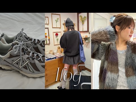 vlog,リンパマッサージ神。。回転寿司久々、おいしい。new👟ニューバランス🤍