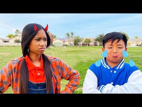 Wendy and Alex Hurry to Team Sports Games | Kids Learn Teamwork and Playing Together