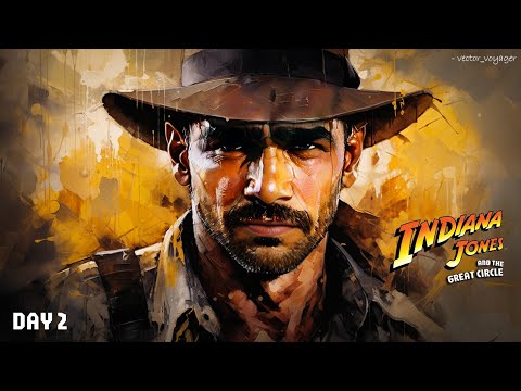 सफर मंजिल से भी जबरदस्त है | Indiana Jones and the Great Circle  | Day 2