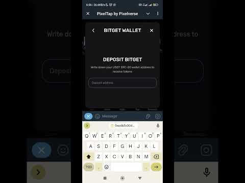 How to Connect bitget wallet for withdrawal on Pixelverse and withdraw pixifi token step by step