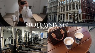 solo trip to nyc! shopping, dinners, seeing friends & more