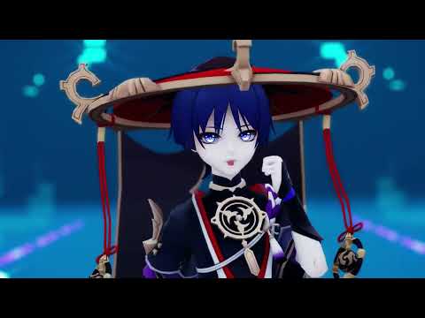 [MMD/GENSHIN IMPACT/ 原神] Dance Robot Dance / ダンスロボットダンス[Scaramouche] [60FPS]