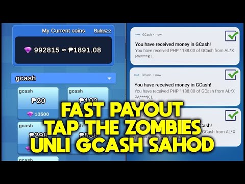 PINAKA LEGIT: 1 MINUTE PLAYING = ₱1  | FREE GCASH ₱1188 CASH-OUT | just TAP THE ZOMBIES | NO PUHUNAN