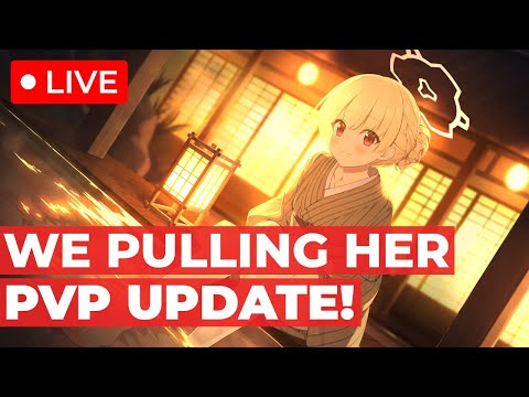 🔴 LIVE 🔴 Hot Springs Nodoka Pulls! PvP Terrain Update YIKES. New Hieronymus Raid | Blue Archive