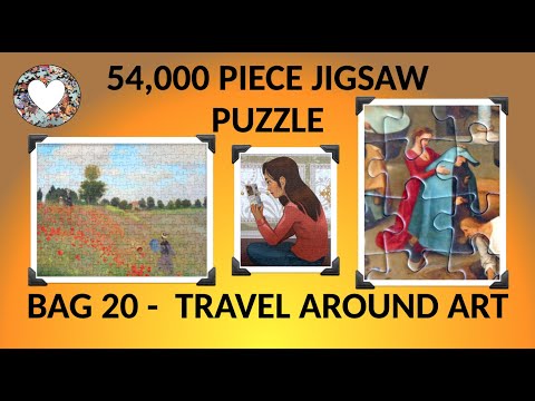 Bag 20 Section 24 of EPIC 54,000 Piece Jigsaw Puzzle: Travel Around Art from Grafika