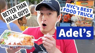 BEST FOOD TRUCK in NYC! Adel's Halal | AMAZING Street Food!