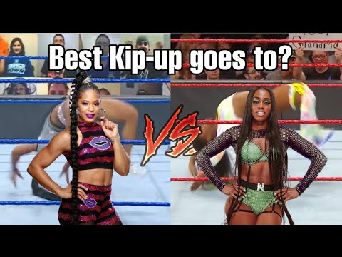 Naomi vs Bianca Belair - Kip-Up Battle!