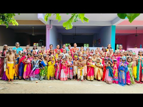 Krishna Janmashtami celebrations at gangeya high school chilvakodur