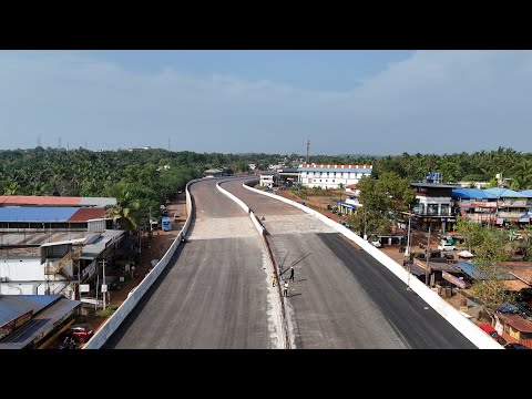 NH66 KASARAGOD/ CHALINKAL TO PERIYATTADUKKAM / പെരിയഅണ്ടർപാസ് അപ്രോച് റോഡ് ടാറിങ് കഴിഞ്ഞു