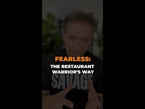 Conquer insecurities and seize success! #WarriorRestaurants #FearlessLeadership #RestaurantSuccess