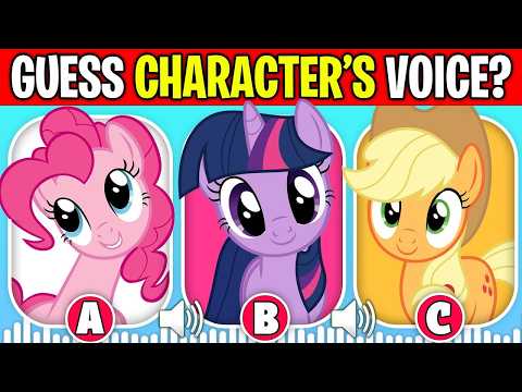 Can You Identify MY LITTLE PONY Characters By Their Voices? | My Little Pony Quiz | Quiz Intractor