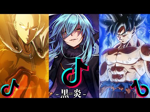 😠Anime Badass Moment😠I Anime Edit⭐I TikTok Compilation✨I PT.1 I 4K I