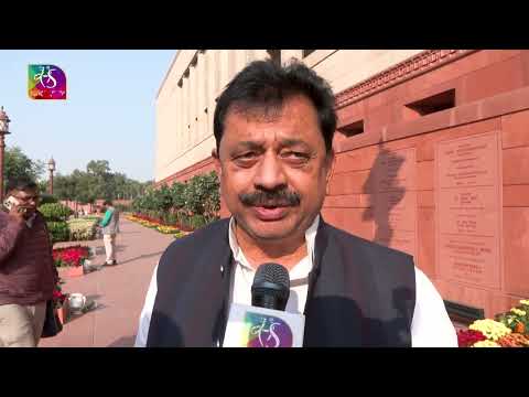 Lok Sabha member Vijay Kumar Dubey urges people to subscribe to Sansad TV YouTube channel