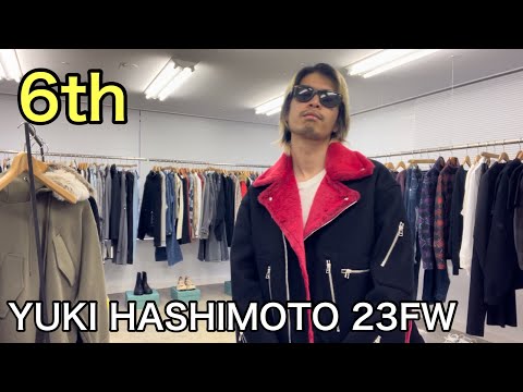 【最速】YUKI HASHIMOTO 23AW 6th！ジャケット&フーディ&キャップ！今季はファーがポイント！アウターもフーディもめちゃくちゃかっこいい！