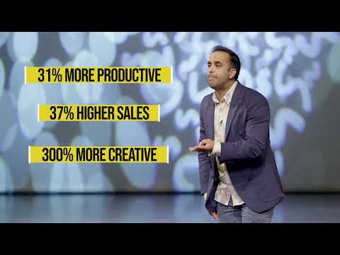 Neil Pasricha - 99-second Speaking Sizzle Reel - Keynote Speaker on Happiness and Mental Health