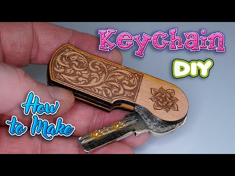 DIY Keychain with Laser Engraving | Easy Tutorial with Longer Nano Pro 12W