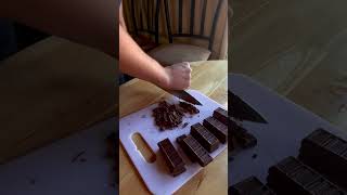 Crispy Caramel Chocolate Bar  #cooking  #cookingshorts  #recipe #chocolate #shorts #caramel