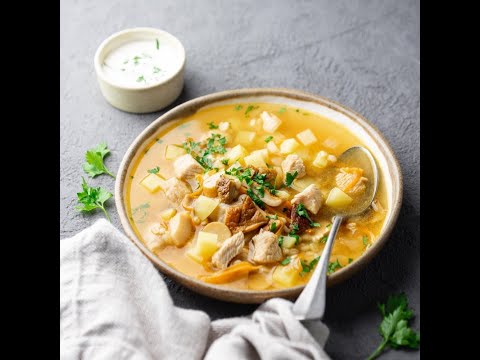 Tender creamy mushroom soup for 30 minutes✍