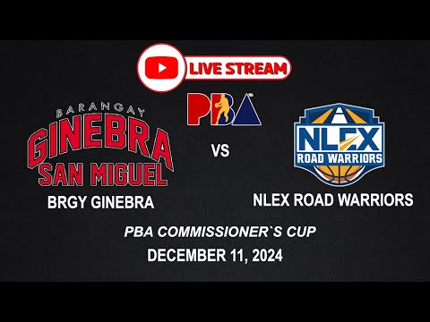 LIVE NOW! BRGY GINEBRA vs NLEX ROAD WARRIORS |PBASeason49|December 11, 2024|NBA2K24 Simulation Only