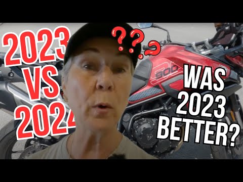 2023 vs 2024 Triumph Tiger GT PRO Comparison