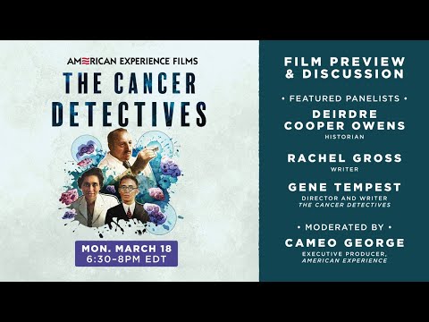 Behind the scenes with the experts behind THE CANCER DETECTIVES | American Experience | PBS