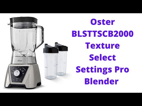 Oster BLSTTSCB2000 Texture Select Settings Pro Blender 2 BlendNGo Cups on a budget