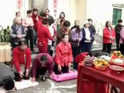 466 香港: 盘王古庙 - 客家话唱诵祭文 Hong Kong: Shing Wong Temple - Hakka chanting to the Gods