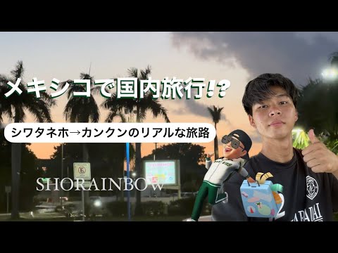 【Vlog】20歳メキシコ一人旅のリアルをお届けします！