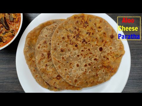 Aloo Cheese Paratha Recipe | Aloo Parata Recipe in Telugu | Parata Recipes in Telugu