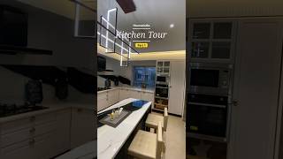 Modern Modular Kitchen Tour 2023 in India by Houmeindia #shorts #kitchentour #kitchendesign