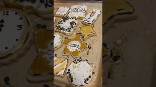 New Year Sugar Cookies #happynewyear2023 #sugarcookies #baking