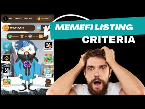 Memefi Airdrop Listing Criteria |Memefi SUI Ton wallet New Update |Memefi Airdrop Claim|Memefi Coin