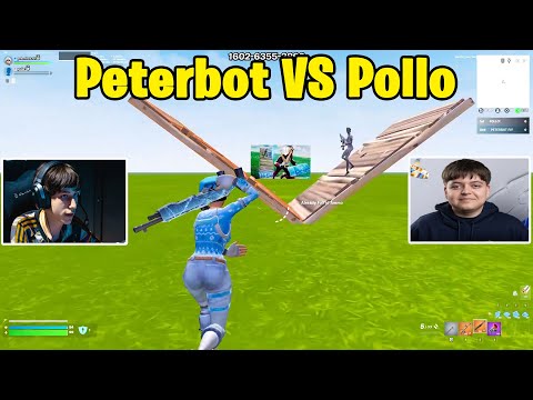 Peterbot VS Pollo 1v1 Buildfights!