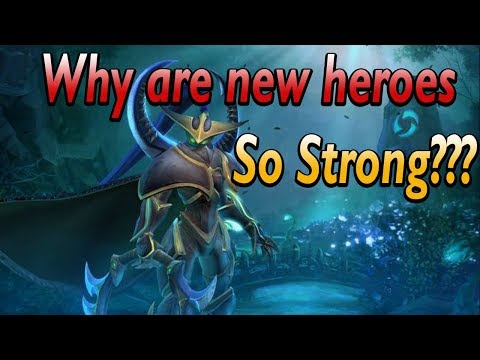 Why are most new heroes OP?