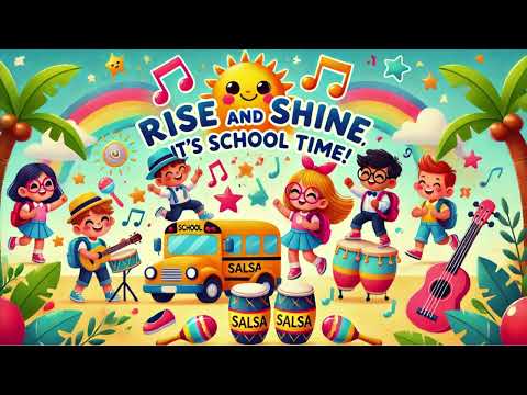 Morning Wake Up Song | Salsa | Rise and Shine, It’s School Time! | Salsa Kids