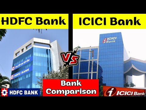 HDFC Bank VS ICICI Bank | Bank Comparison in Hindi | Best bank in India 2024