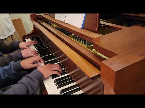 Merry-Go-Round of Life Piano Duet 4 Hands | Howl's Moving Castle (ハウルの動く城)