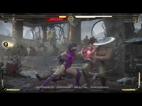 Kung Lao vs Mileena Fight