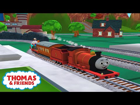 El tren Tomas y sus amigos en español - James descubre la nueva isla de Sodor. Completo  latino.