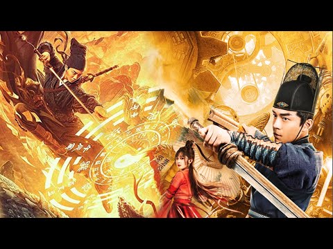 Kung Fu🎬Swordsmen battling hidden weapon mechanisms🔥The female swordsman🔥Action🔥Fantasy🔥.