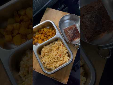 Realistic LunchBox Series(Day-76):-Sambar Rice & Potato Fry✌️ #shorts #kidslunchbox #lunchboxideas