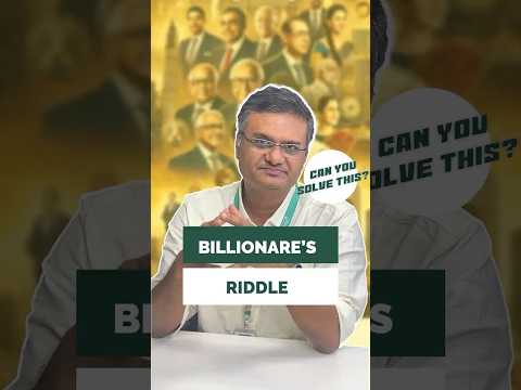 Solve this BILLIONAIRE'S Riddle! | Kapil Jain | Enrichwise