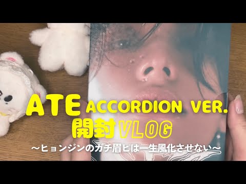 【Stray Kids】気狂いSTAYのATE Accordion ver.開封【眉ピ】