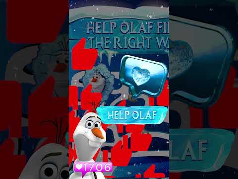 Help Olaf Find a Way Out! Frozen Elsa Quiz! ⛄️🧊🎲#olaf #frozen #elsa #frozenelsa #shorts