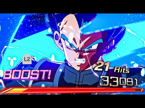 The NEW SSB Evolved Vegeta MELTS Health Bars In Sparking Zero