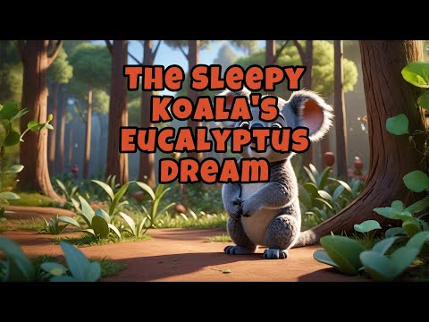 The Sleepy Koala's Eucalyptus Dream🌙Bedtime Stories for Kids | 睡前故事 | 愛睏無尾熊的尤加利之夢