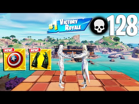 128 Elimination Duo Vs Squads Gameplay Wins Ft. @CycloneFN- (Fortnite Ch.5 Season 4 PS4 Controller)