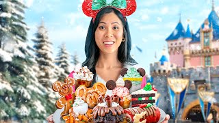 I Tried EVERY HOLIDAY Food at Disneyland! 🎅