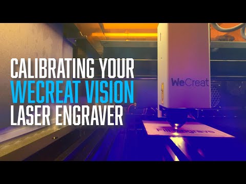 How to Calibrate the WeCreat Vision and Engrave a Ring!