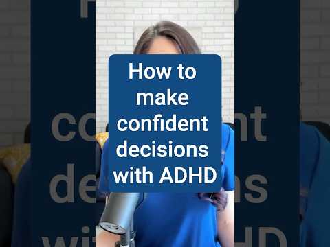 Master Small Decisions for ADHD Success! #ADHD #DecisionMaking #SelfTrust